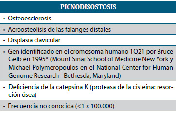 PICNODISOSTOSIS